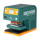 Máquina TBK 201P 110V para reparación de pantalla, aplica calor y presión constante.
