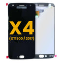 Pantalla LCD negra para Motorola Moto X4 (XT1900), repuesto de display para reparación de pantalla rota.