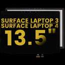 Tapa superior y teclado canadiense gris para Microsoft Surface Laptop 3 13.5" modelos 1867 y 1868.