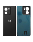 Tapa trasera original OEM para Motorola Moto Edge XT2305 / 2023 en color Negro Eclipse, disponible para reparación en Guatemala.