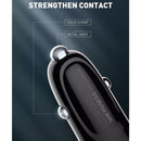 Cargador de auto LDNIO C510Q PD QC3.0 dual USB A+C con cable USB C-L (3ft) (36W)