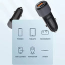 Encuentra el cargador de coche LDNIO C510Q PD QC3.0 dual USB A+C con cable USB C-C de 3ft (36W) en Guatemala, ideal para tus dispositivos móviles.