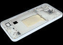 Marco medio original azul hielo para Samsung Galaxy A35 5G SM-A356, repuesto de chasis, service pack.