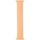 Correa Apple Solo Loop naranja sorbete, talla 6 (Medium), para Apple Watch 44mm, 45mm, 46mm, 49mm. Repuesto OEM.