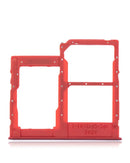Bandeja Dual SIM Samsung Galaxy A41 (A415 / 2020) en Guatemala para reparaciones y repuestos, disponible en color Prism Crush Red.