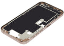 Reparación de estructura media con puerto de carga flex y piezas pequeñas para iPhone 16 Pro Max en Guatemala.