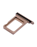 Bandeja para doble SIM para iPhone 11 Pro / 11 Pro Max (Oro mate)