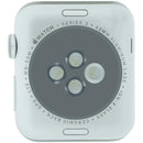 Carcasa de aluminio plateado para Apple Watch Series 3 Cellular 42mm, repuesto OEM A1861/A1891/A1892.