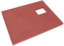 Almohadilla de prensa de silicona azul para Samsung Service Jig, ideal para reparación de pantallas y cubiertas traseras.