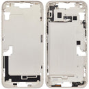 Chasis medio Starlight iPhone 14 Plus usado, puerto de carga y piezas pequeñas A2632/A2885/A2886.