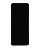 Reparación y venta mayorista de ensamblaje interno OLED con marco para Samsung Galaxy Z Flip 6 5G en Guatemala.
