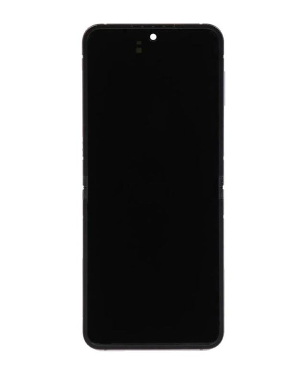 Reparación y venta mayorista de ensamblaje interno OLED con marco para Samsung Galaxy Z Flip 6 5G en Guatemala.
