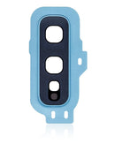 Lente de Camara Trasera con Aro de Cubierta para Samsung Galaxy S10E (Azul Prisma)