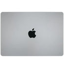 Pantalla completa OEM usada MacBook Air 13" A3113 2024 plateada, para reparación de pantalla rota.