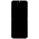 Pantalla OLED interna plateada con marco para Samsung Galaxy Z Flip 7 FE 5G (SM-F761) refurbished.