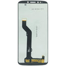 Pantalla original LCD y digitalizador dorado para Motorola Moto E5 Plus (XT1924) con marco, ideal para reemplazo.