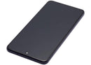 Pantalla OLED de repuesto para Samsung Galaxy S21 FE 5G en grafito, con marco, 120Hz, ideal para reparación de pantalla rota.