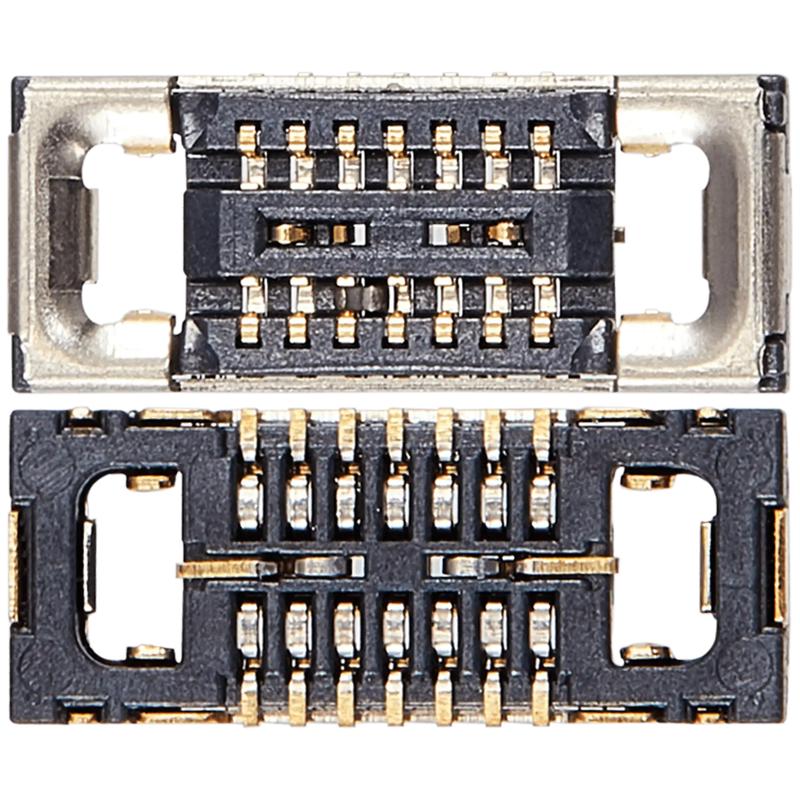 Encuentra el Conector FPC Signal para iPhone 14 / 14 Plus de 14 pines en Guatemala para reparaciones de celulares.