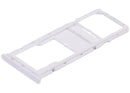 Encuentra la bandeja de tarjeta SIM para Samsung Galaxy A04 (A045 / 2022) en Guatemala, tanto para reparaciones como para reemplazos, disponible en blanco.