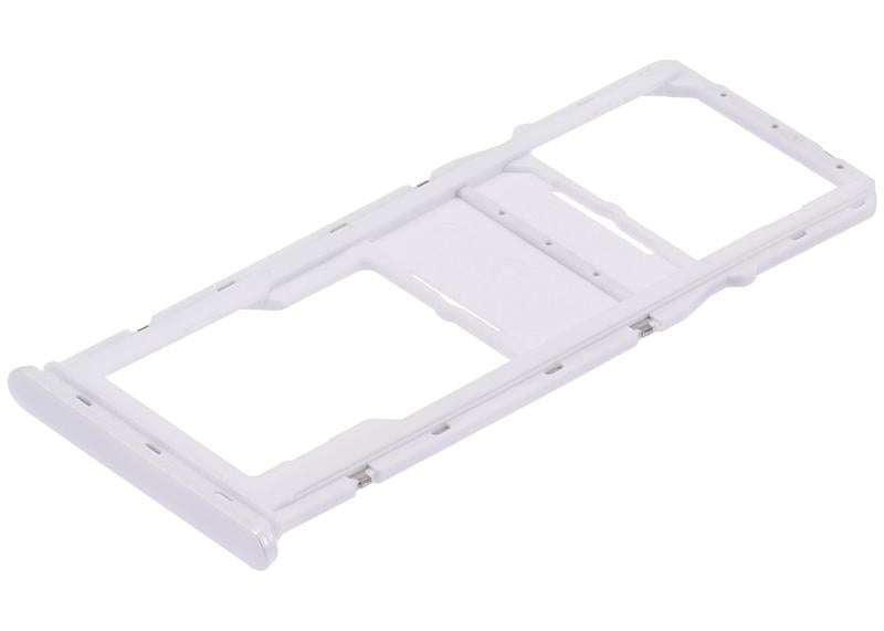 Encuentra la bandeja de tarjeta SIM para Samsung Galaxy A04 (A045 / 2022) en Guatemala, tanto para reparaciones como para reemplazos, disponible en blanco.