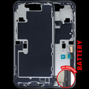 Tapa trasera original iPhone 16 Pro Max Black Titanium con batería, versión US, modelo A3084.