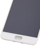 Pantalla LCD blanca refurbished para Asus ZenFone 4 Selfie (ZD553KL/ZB553KL) con marco, lista para instalación.