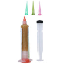 Jeringa de flux de soldadura Amtech RMA-223-LF Tacky Paste No-Clean de 10cc, para reparación de electrónica.