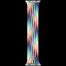 Correa Braided Solo Loop original Apple Watch Pride Edition, tamaño 5 (mediano), trenzada multicolor, compatible con 44mm, 45mm, 46mm, 49mm.