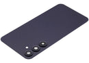 Tapa trasera azul marino para Samsung Galaxy A35 5G (A356) con lente de cámara, repuesto de cristal.