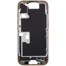Marco medio Desert Titanium para iPhone 16 Pro (US Version), con botones power y volumen, repuesto A2849.