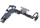 Puerto de carga original con placa y cable flex iPhone 15 (Yellow)