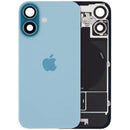 Tapa trasera original iPhone 16 color teal con MagSafe, NFC y flex de linterna (versión UK/EU).