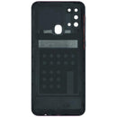 Tapa trasera original Samsung Galaxy M31 roja con lente de cámara, repuesto M315.