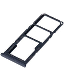 Bandeja para doble tarjeta SIM para Samsung Galaxy A02 (A022 / 2020) (Negro)