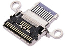 Puerto de carga morado para iPad Air 4 (A2316, A2324) o iPad Air 5 (A2588, A2589), repuesto con soldadura.