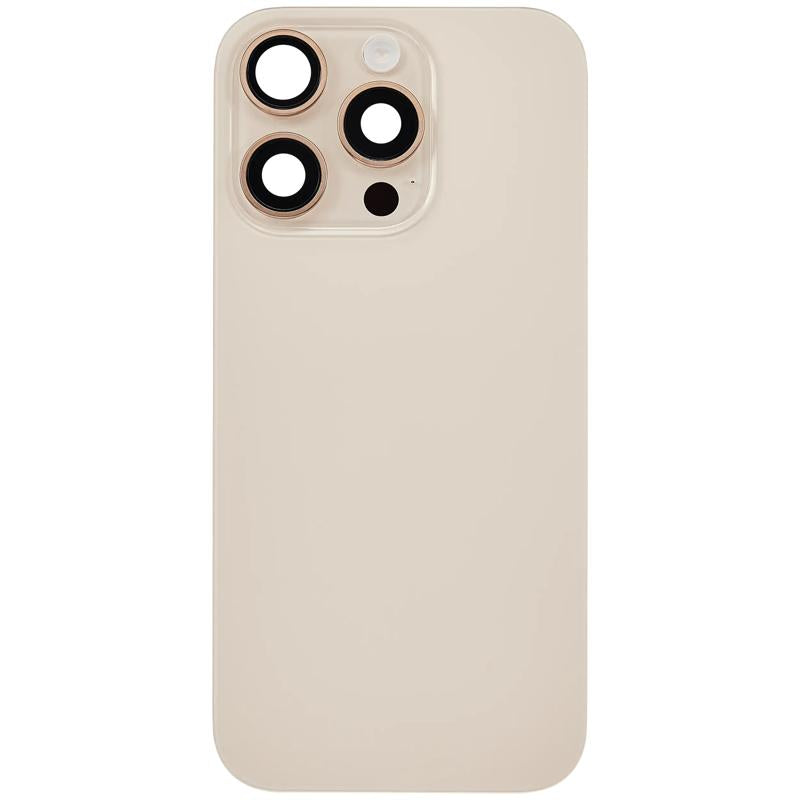 Tapa trasera con placa de acero y carga inalámbrica NFC para iPhone 16 Pro en Guatemala.