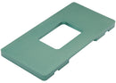 Molde metálico de precisión para posicionar y reparar vidrio de pantalla iPhone 17 Pro Max.