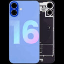 Reparación de tapa trasera con placa de acero, NFC inalámbrico y flex de linterna para iPhone 16 en Guatemala.