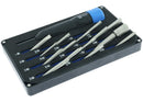 Kit destornillador de precisión iFixit Megalodon 16 bits, con alcance extendido para reparación de electrónica.
