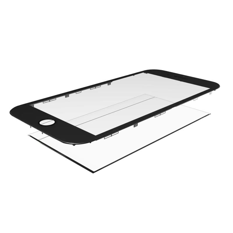 Encuentra tapas traseras con marco preinstalado para iPhone 7 Plus en Guatemala para reparaciones profesionales y mayoristas.