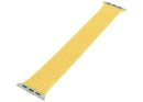 Correa trenzada Apple Braided Solo Loop en color Sunshine (amarillo vibrante) para Apple Watch de 38mm, 40mm, 41mm, 42mm, talla 8.