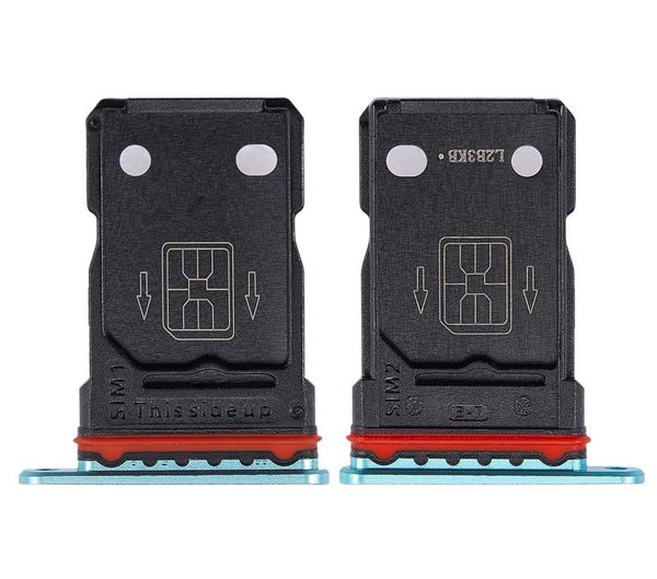 Bandeja para doble tarjeta SIM para OnePlus 8T (Verde Aguamarina)