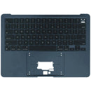 Tapa superior Midnight de MacBook Air 13 A3113 con teclado US ANSI, pieza de repuesto OEM usada Grade A.