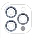 Compra al mayor este set de 3 anillos bisel para cámara trasera en Guatemala para reparaciones de iPhone 12 Pro Max en color Pacific Blue.