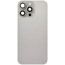 Compra una tapa trasera usada con placa de acero y carga inalámbrica para iPhone 16 Pro Max en Guatemala.