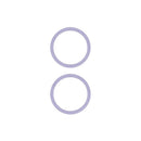 Aro de cámara trasera púrpura para iPhone 11/12/12 Mini, repuesto A2111, A2172, A2221, A2402, A2408.