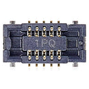 Reparación de conector FPC de huella en placa madre de smartphone en Guatemala.
