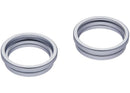Aro de bezel azul para cámara trasera de iPhone 15 y 15 Plus, set de 2 repuestos.