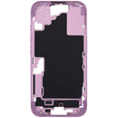 Chasis medio rosa para iPhone 16 A2xxx, estructura de repuesto con botones de encendido y volumen.