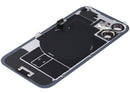 Tapa trasera original negra para iPhone 16 Plus con MagSafe, NFC y flex de flashlight.